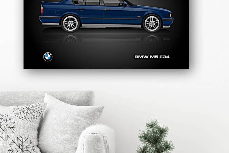 BMW M5 E34 B by Conceptual Photography