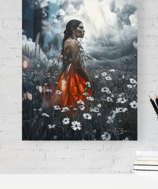 Storm in Bloom by Mike Baker