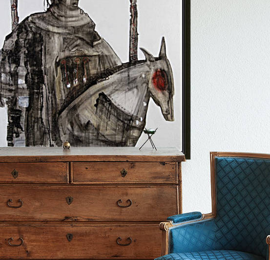 Shadow horserider 5 by Marie-Denise Douyon