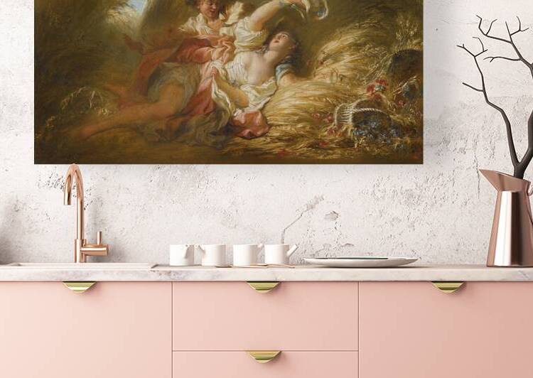  Jean-Honore Fragonard - Dans Les Bles by Wirla