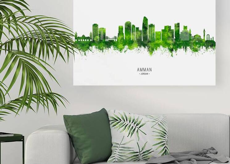 Amman Jordan Cityscape by Towseef Dar