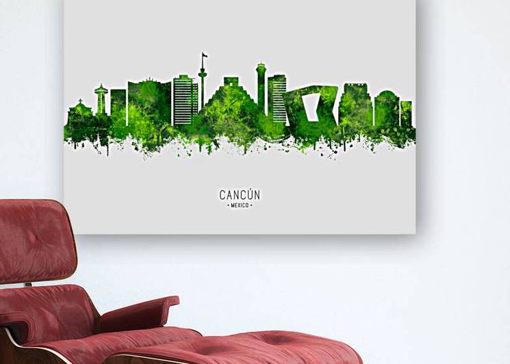 Cancun Mexico Cityscape by Towseef Dar