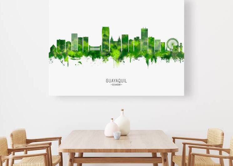 Guayaquil Ecuador Cityscape by Towseef Dar