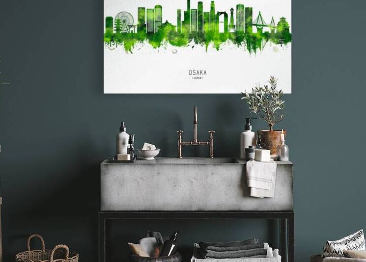 Osaka Japan Cityscape by Towseef Dar