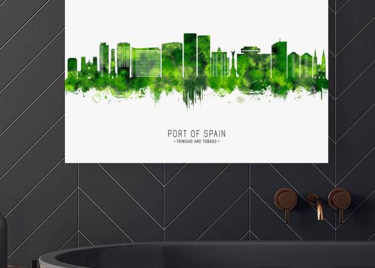 Port Of Spain Trinidad and Tobago Cityscape by Towseef Dar