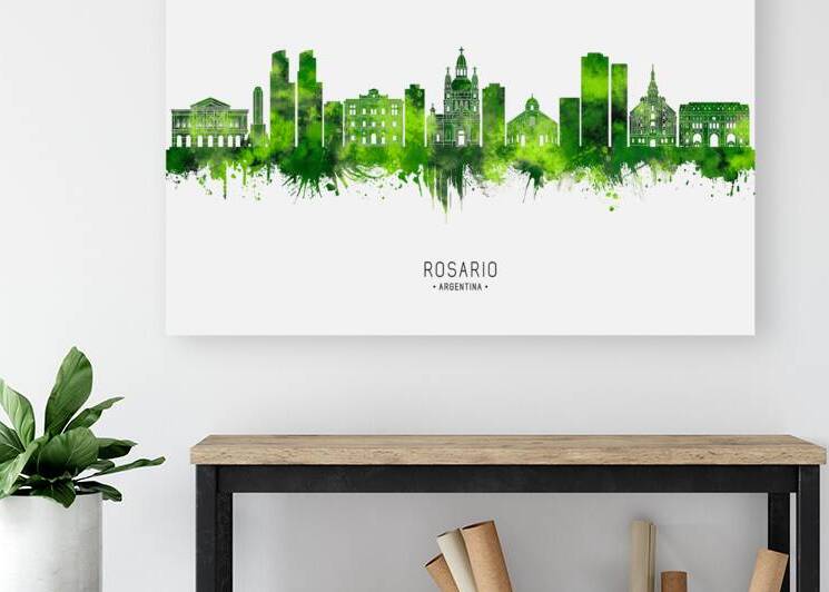 Rosario Argentina Cityscape by Towseef Dar