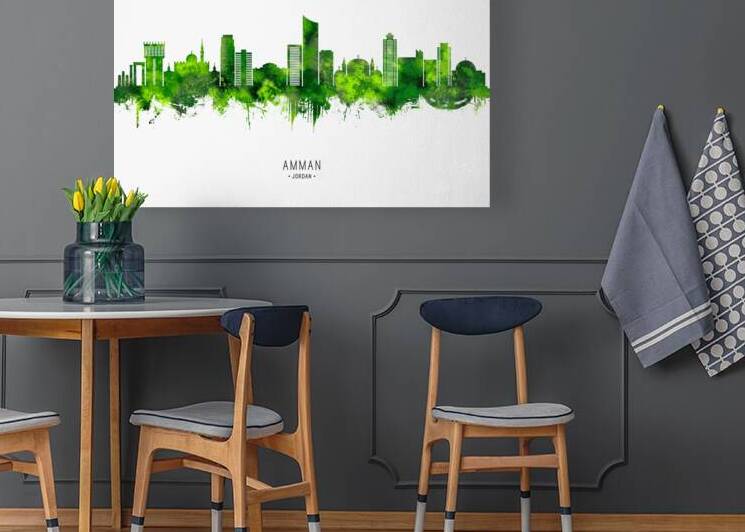 Amman Jordan Cityscape by Towseef Dar