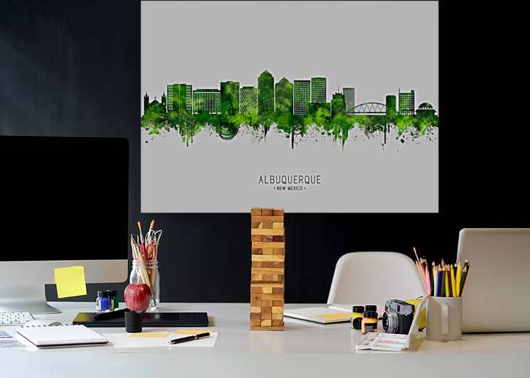 Albuquerque New Mexico Cityscape by Towseef Dar