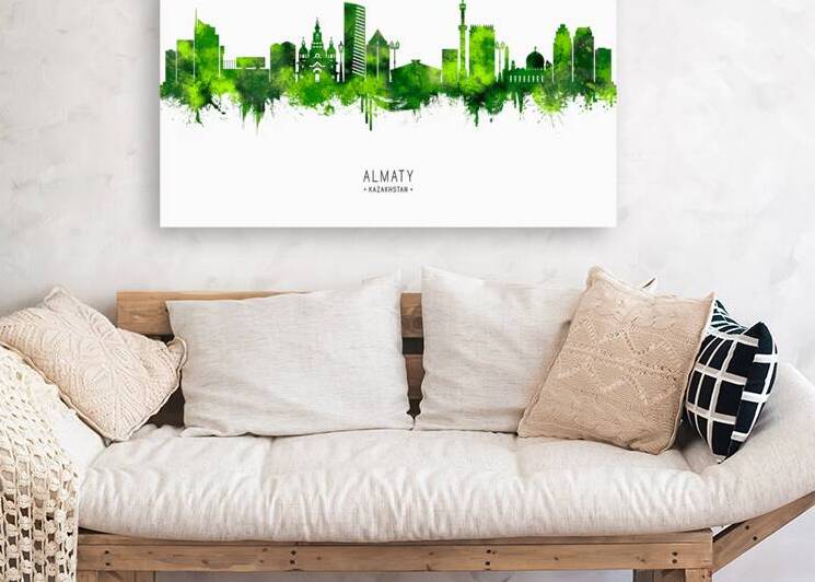 Almaty Kazakhstan Cityscape by Towseef Dar