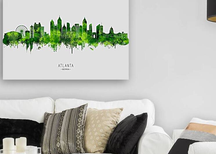 Atlanta Georgia Cityscape by Towseef Dar