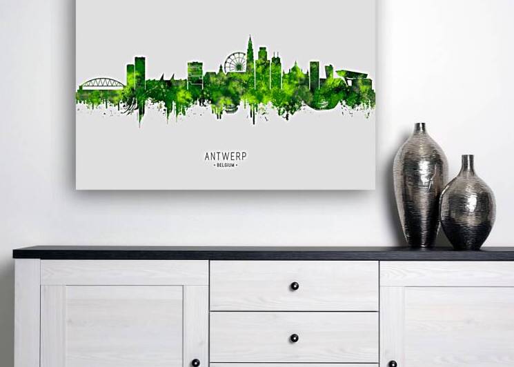 Antwerp Belgium Cityscape by Towseef Dar