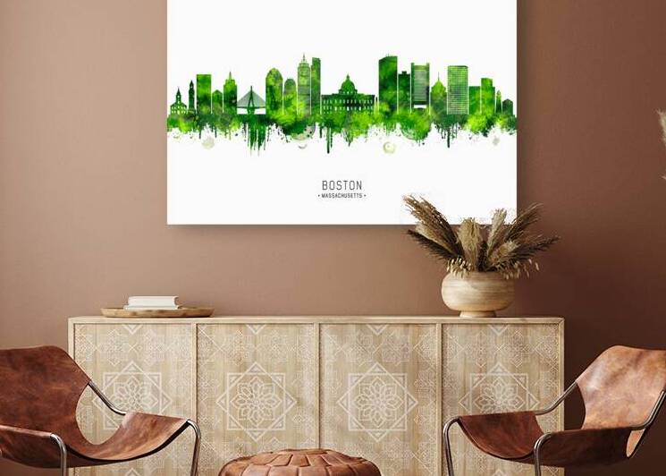 Boston Massachusetts Cityscape by Towseef Dar