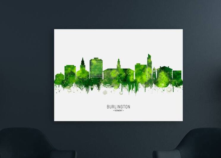 Burlington Vermont Cityscape by Towseef Dar