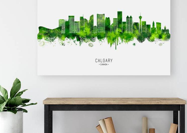 Calgary Canada Cityscape by Towseef Dar