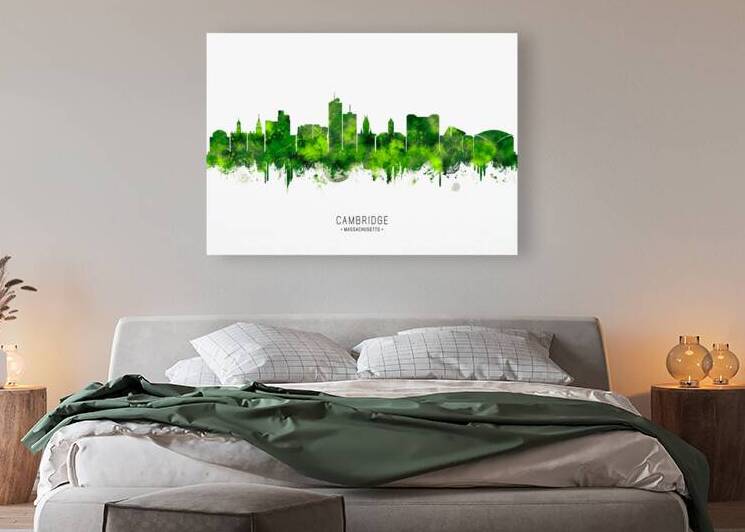 Cambridge Massachusetts Cityscape by Towseef Dar