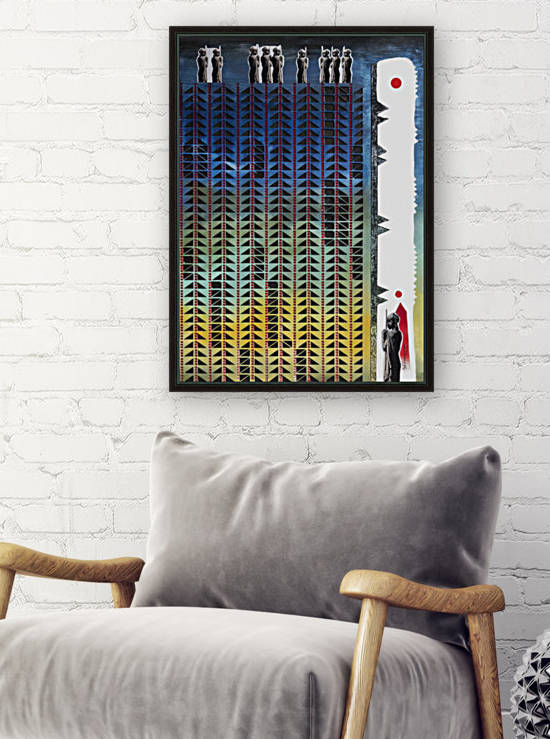 Mozaik 3-cubic by Marie-Denise Douyon