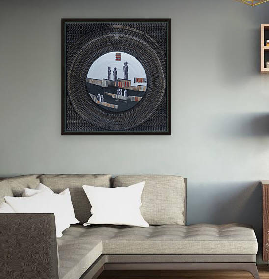 Cubic Africa 4 by Marie-Denise Douyon