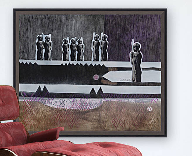 Cubic Africa 3 by Marie-Denise Douyon