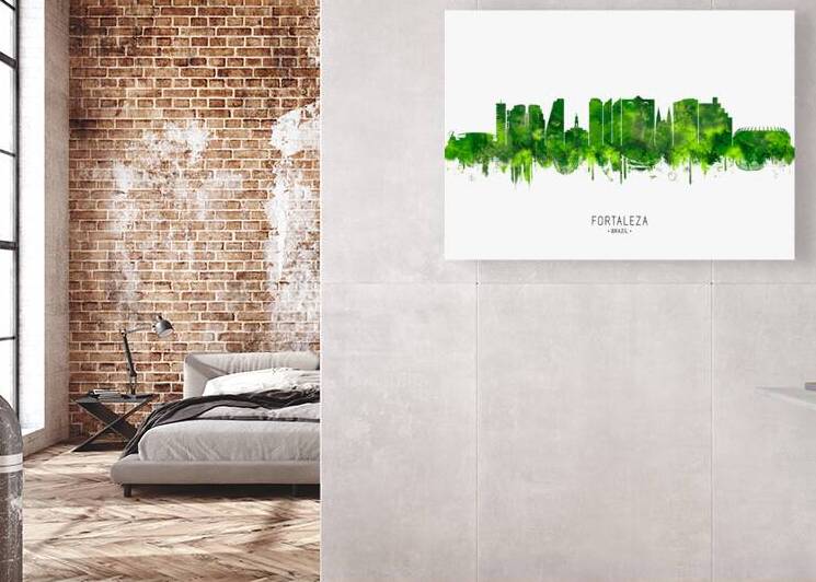 Fortaleza Brazil Cityscape by Towseef Dar