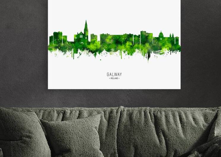 Galway Ireland Cityscape by Towseef Dar