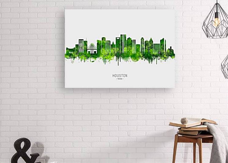 Houston Texas Cityscape by Towseef Dar