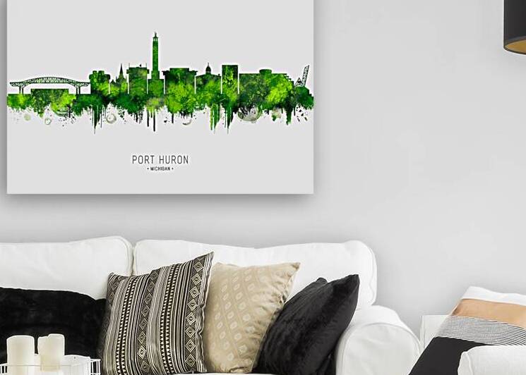 Port Huron Michigan Cityscape by Towseef Dar