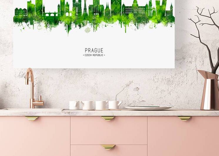 Prague Czech Republic Cityscape by Towseef Dar