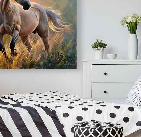 an exquisite impressionist painting of a lELPcn0 by Lotfi78