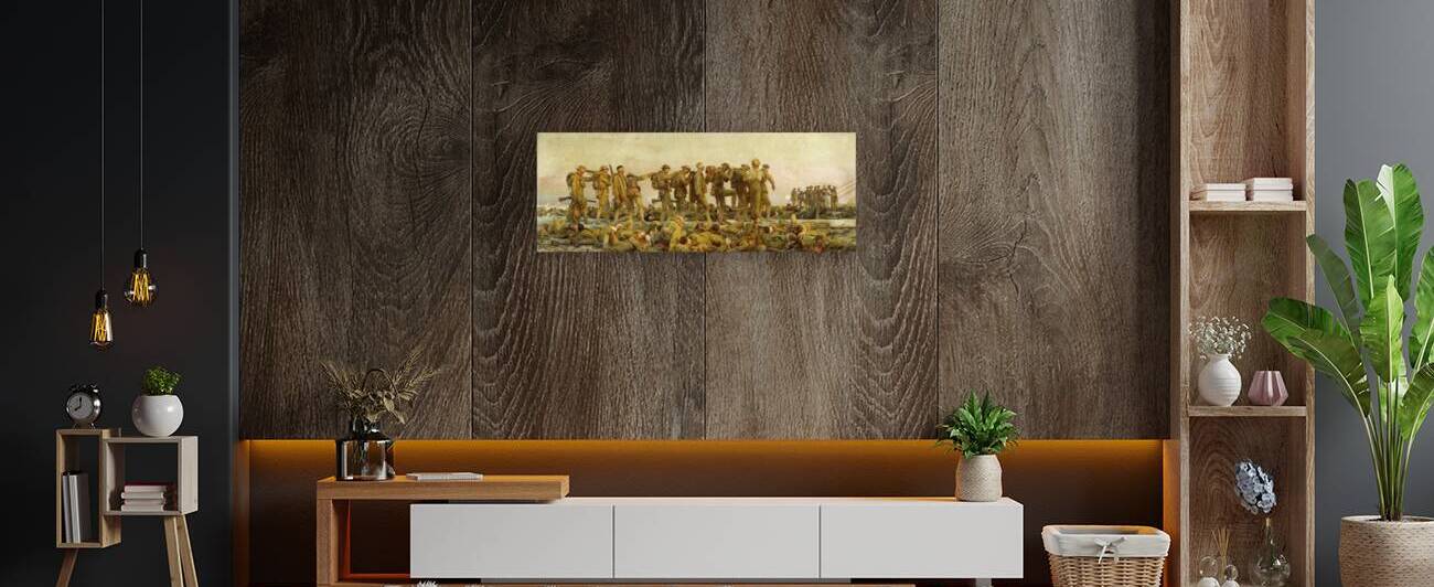 John Singer Sargent - Gassed . 1919 by Wirla