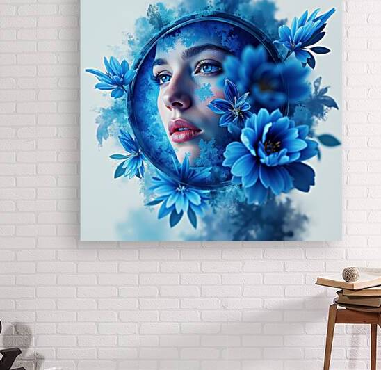 Blue Flowers  by Aniima Illussiya