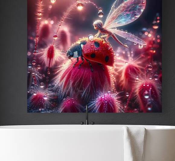 Lady Bug Fairy Tails  by Byron Johnson