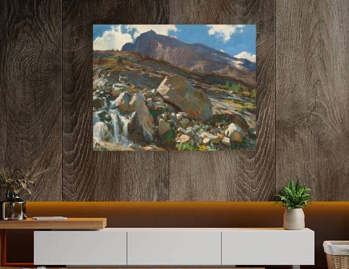 John Singer Sargent - Simplon Pass   by Wirla