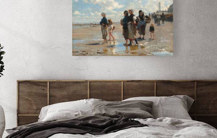 John Singer Sargent - Fishing for Oysters at Cancale    by Wirla