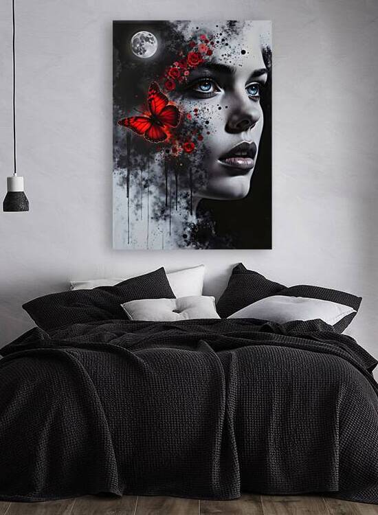 Red butterfly by NurpuArt