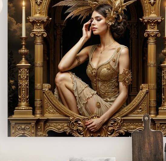  Feathered Headpiece  by Aniima Illussiya