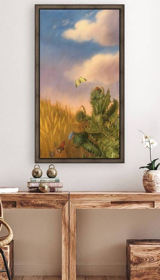 Two Butterflies in Flight by Row One Brand