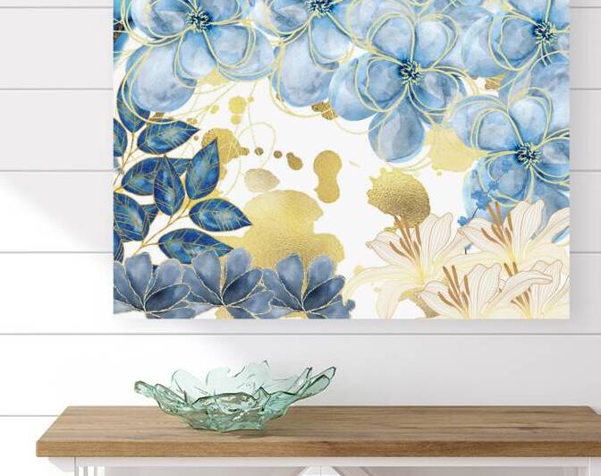 PDarden Modern Country Bloom -Original by P Darden