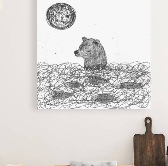 Bearly a Fish Supper by Robert Burton