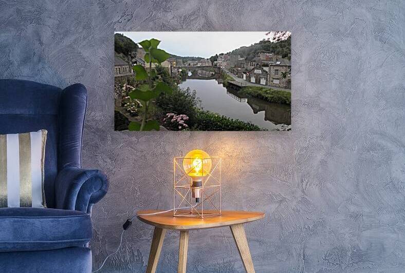 and in the middle flows the river by Carinou Art