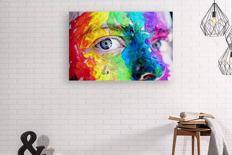 Face Digital art by Shlomo Smith by Shlomo Smith