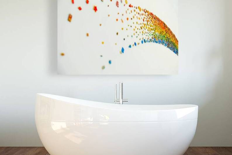 Rainbow Digital Art by Shlomo Smith