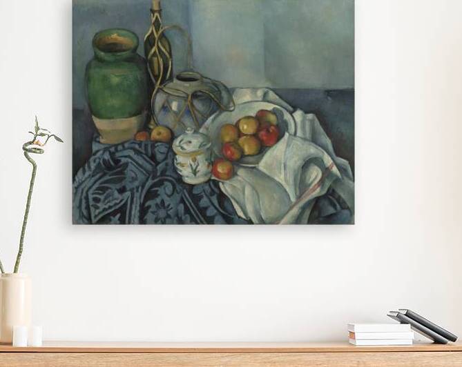 Paul Cezanne - Still Life with Apples . 1894  by Wirla
