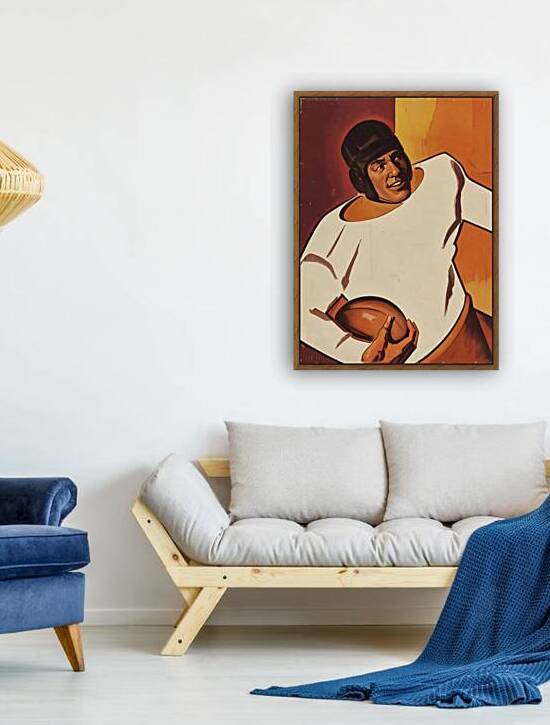 1940 Richard Stephens Football Art Remix by Row One Brand