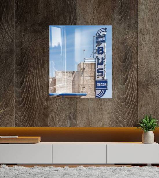 Bus Station by Mark Schacter