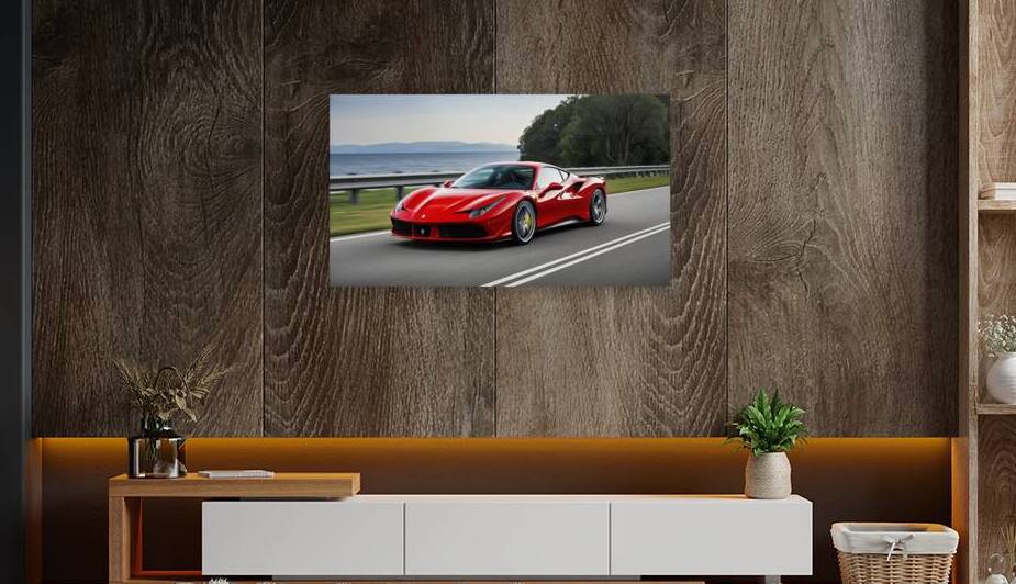 The Pinnacle of Performance: A Ferrari Masterpiece 1 by Amine Karaouzene