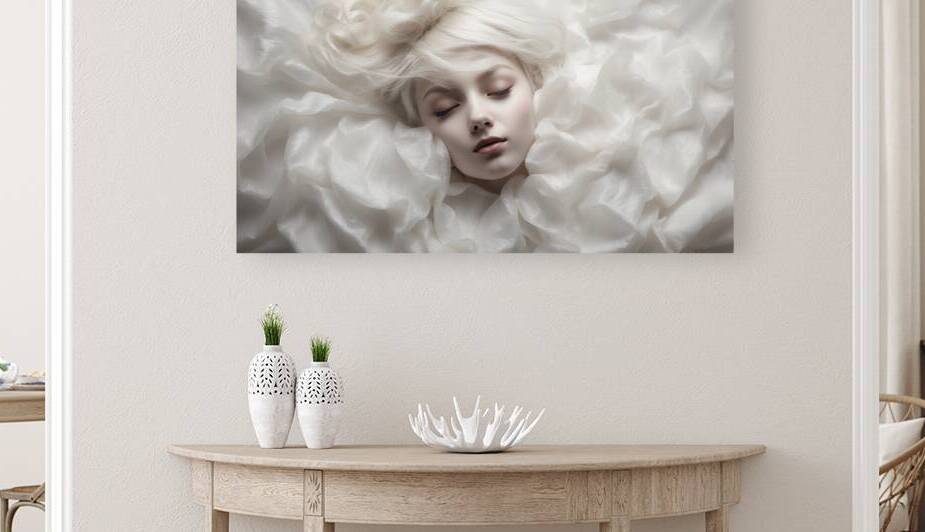 White Flora Fauna and Fabric Dream of Matisse 27 by The Mabazza Foundation 