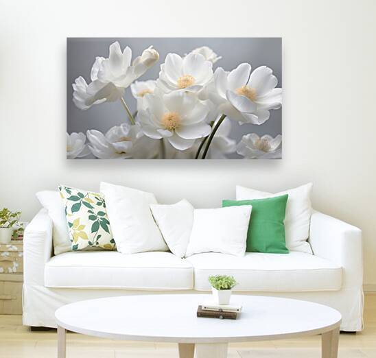 White Flora Fauna and Fabric Dream of Matisse 28 by The Mabazza Foundation 