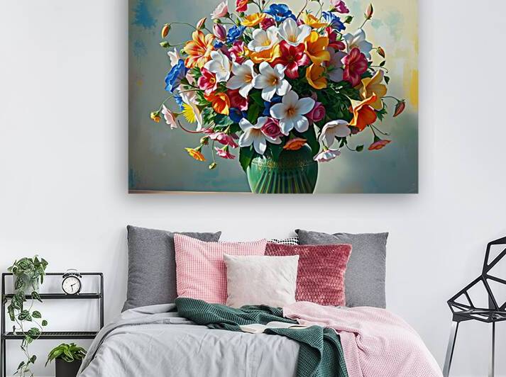 Artful Flower Arrangement 3 by Esmonbijouart