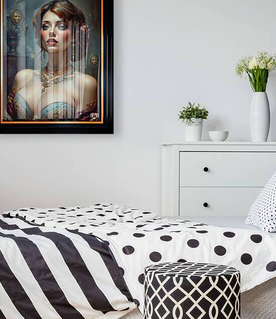 Stunning Victorian Era Portrait of The Elegant Celyia Astrelargus Mesmerizing AI Concept Art by Xzendor7 by xzendor7