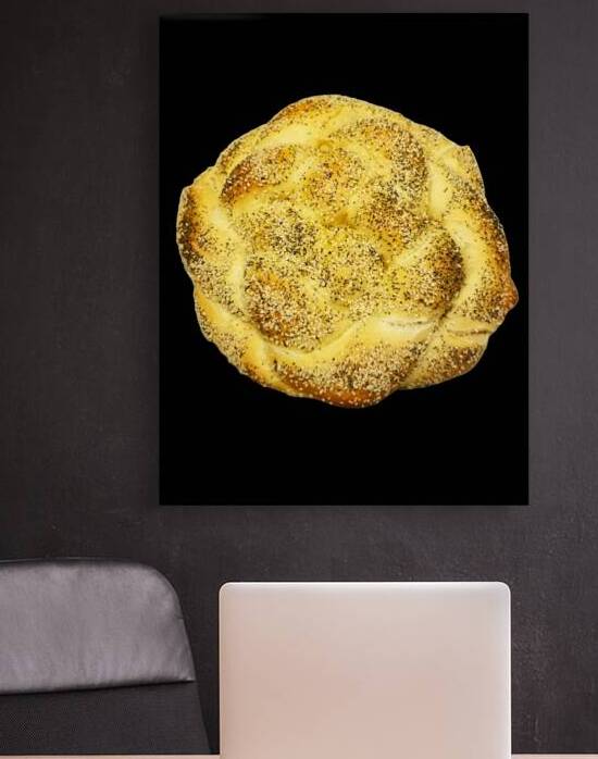 Round challah bread loaf by Creative Endeavors - Steven Oscherwitz